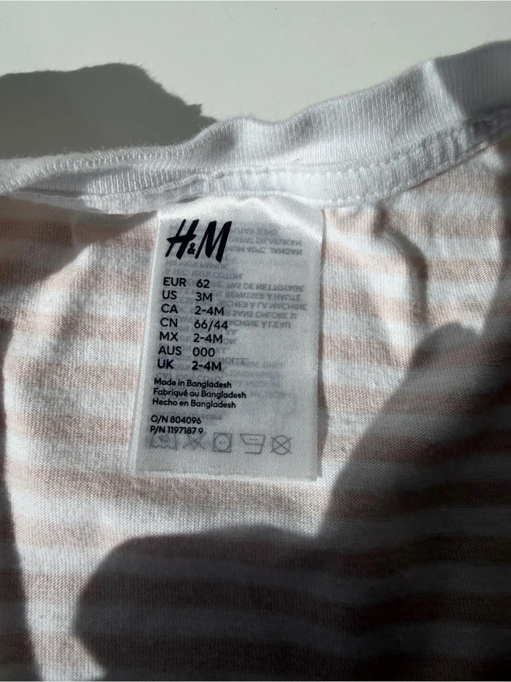 H&M Baby Zip Sleeper Bundle (3) | Cotton Footed Pajamas | 3months